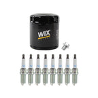 Wix Engine Oil Filter & NGK 8 Laser Iridium Spark Plugs for LX470 Tundra (1998–2007)