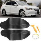 2Pcs Leather Front Door Armrest Covers for Honda Accord (2008-2012)