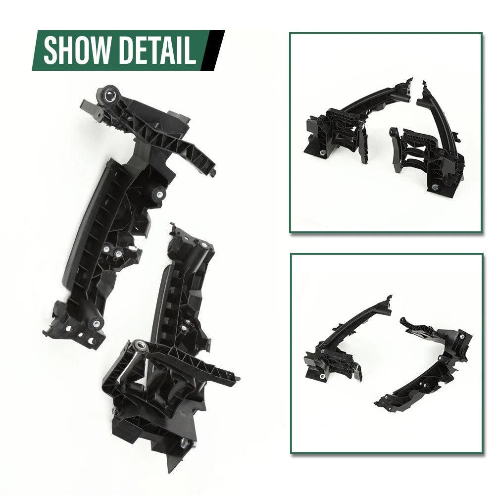 Set of 4 Front Headlight Mounting Brackets for Audi Q5 (2009–2012)