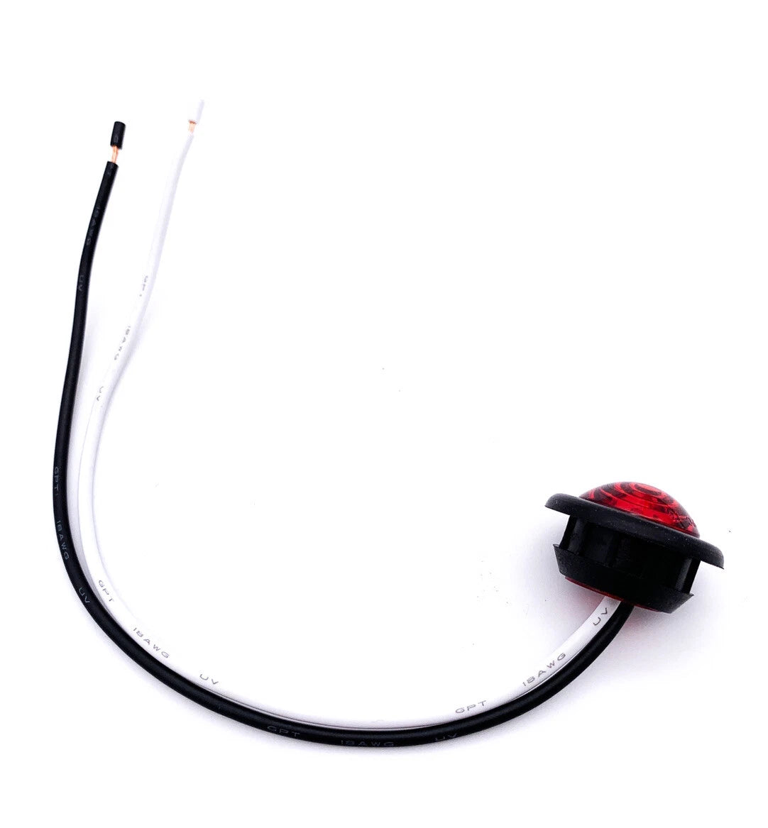 Mini LED Marker Clearance Light with Rubber Grommet for Universal Fit (Fits)