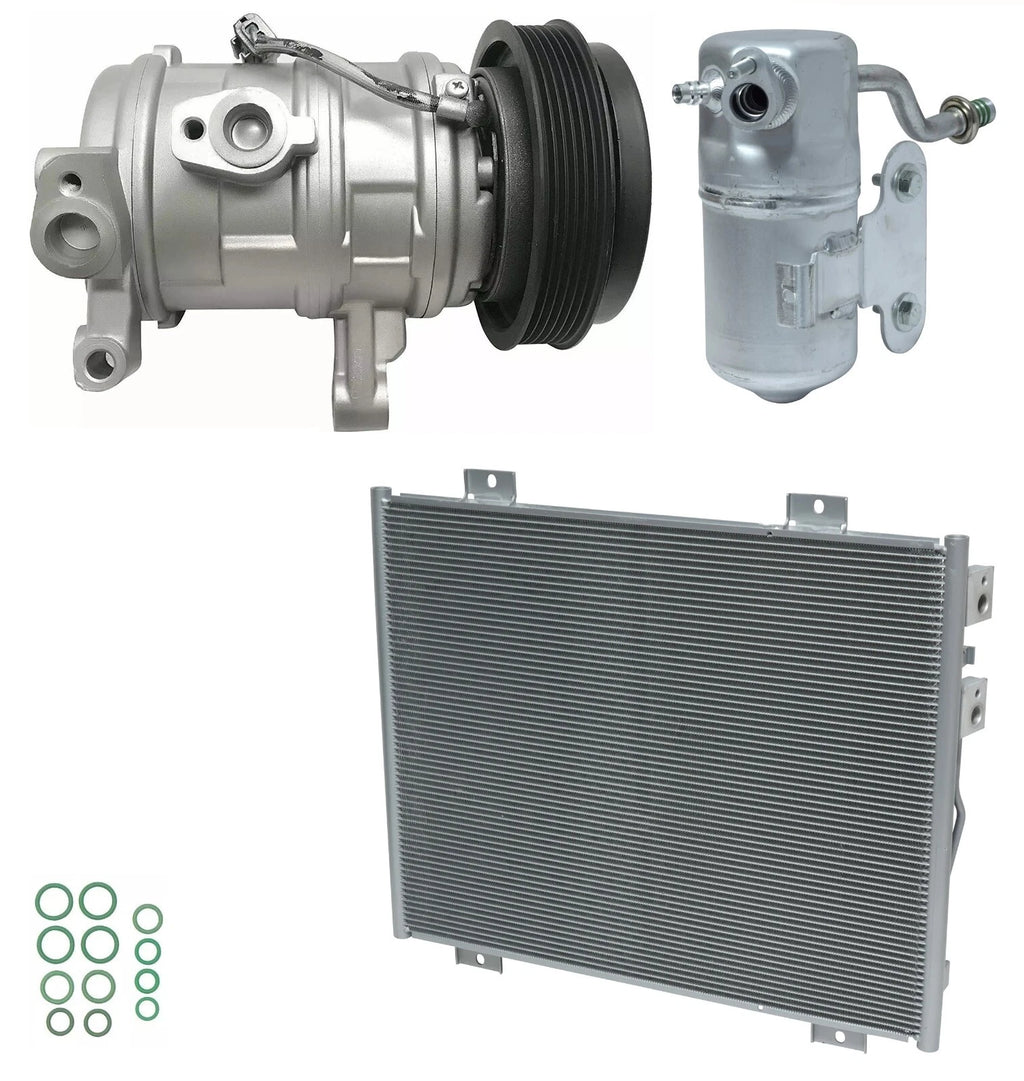AC Compressor Kit with Condenser for Dodge Dakota 3.7L (2010–2010)