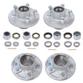3500lbs Axle Kit for Boat Trailer (Galvanized, 5 Lug, 5 on 4.5")