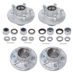 3500lbs Axle Kit for Boat Trailer (Galvanized, 5 Lug, 5 on 4.5")
