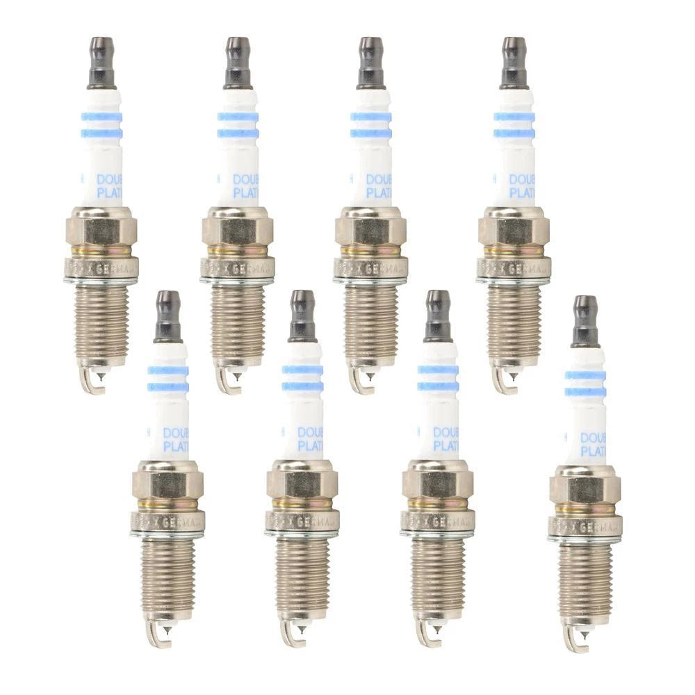 Set of 8 Bosch OE Double Iridium Spark Plugs for Buick Jeep Pontiac V8