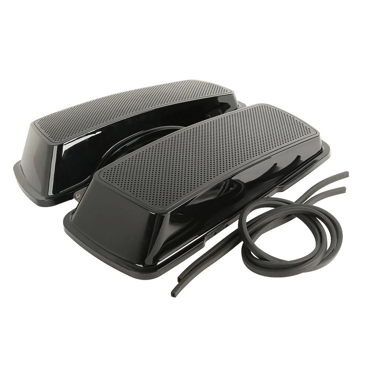 Hard Saddlebag Lids & Dual 6"x9" Speakers for Harley Electra Glide (1994–2013)