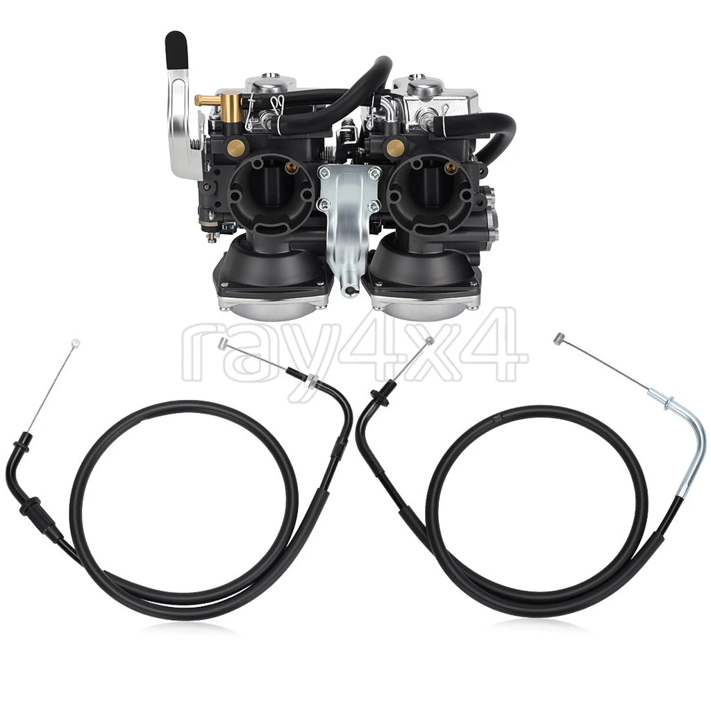 Carburetor Assembly w/ Throttle Cable for Yamaha XV535 Virago 535 (1995–2000)
