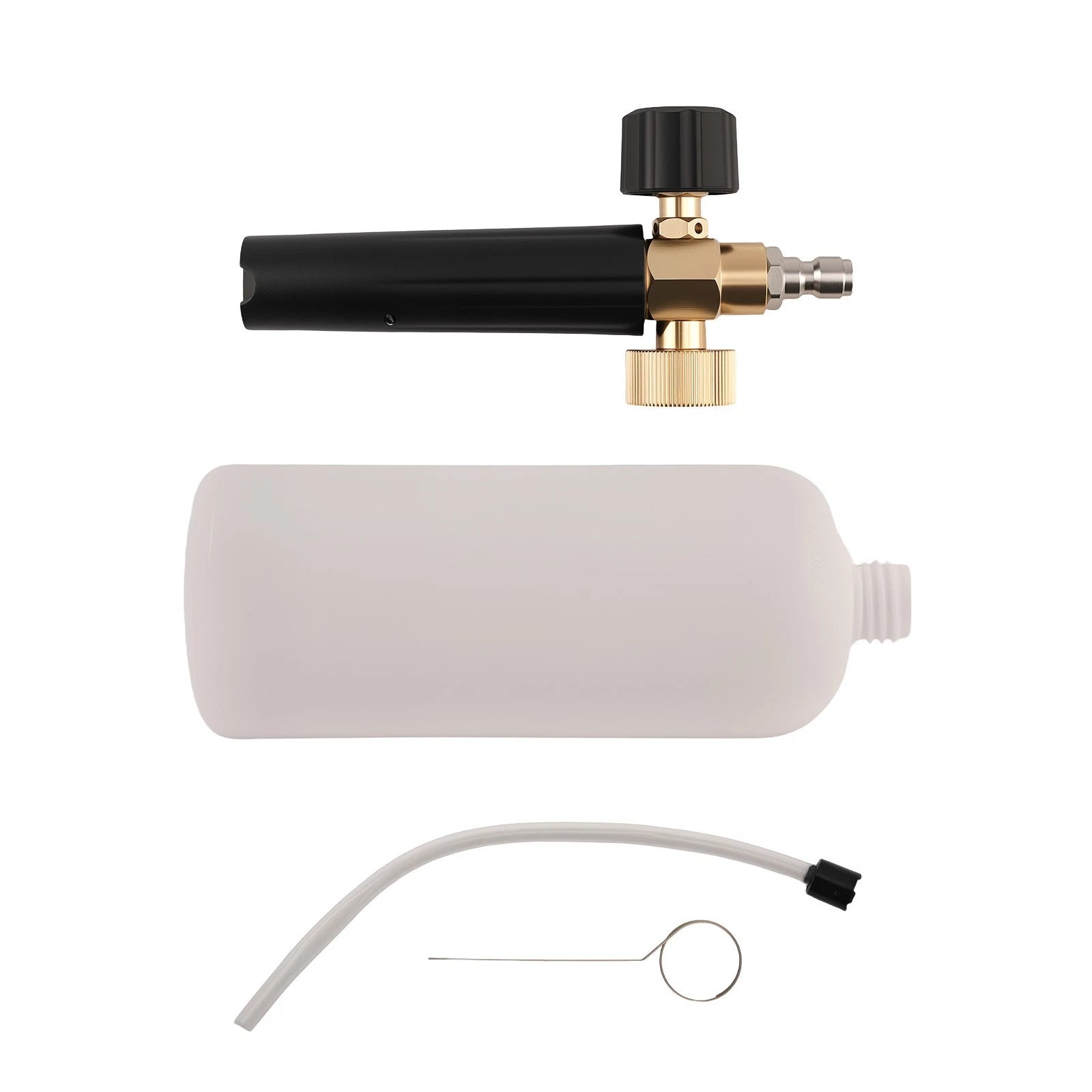 Car Wash Cannon for Pressure Washer 1000PSI+ (1L Brass Soap Dispenser)