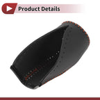1Pc Gear Shift Knob Cover for Toyota Corolla (2014–2018) Brown Faux Leather