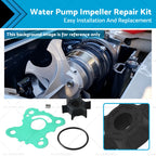 Water Pump Impeller Repair Kit for Honda Stroke Outboards (06192-ZW9-A30)