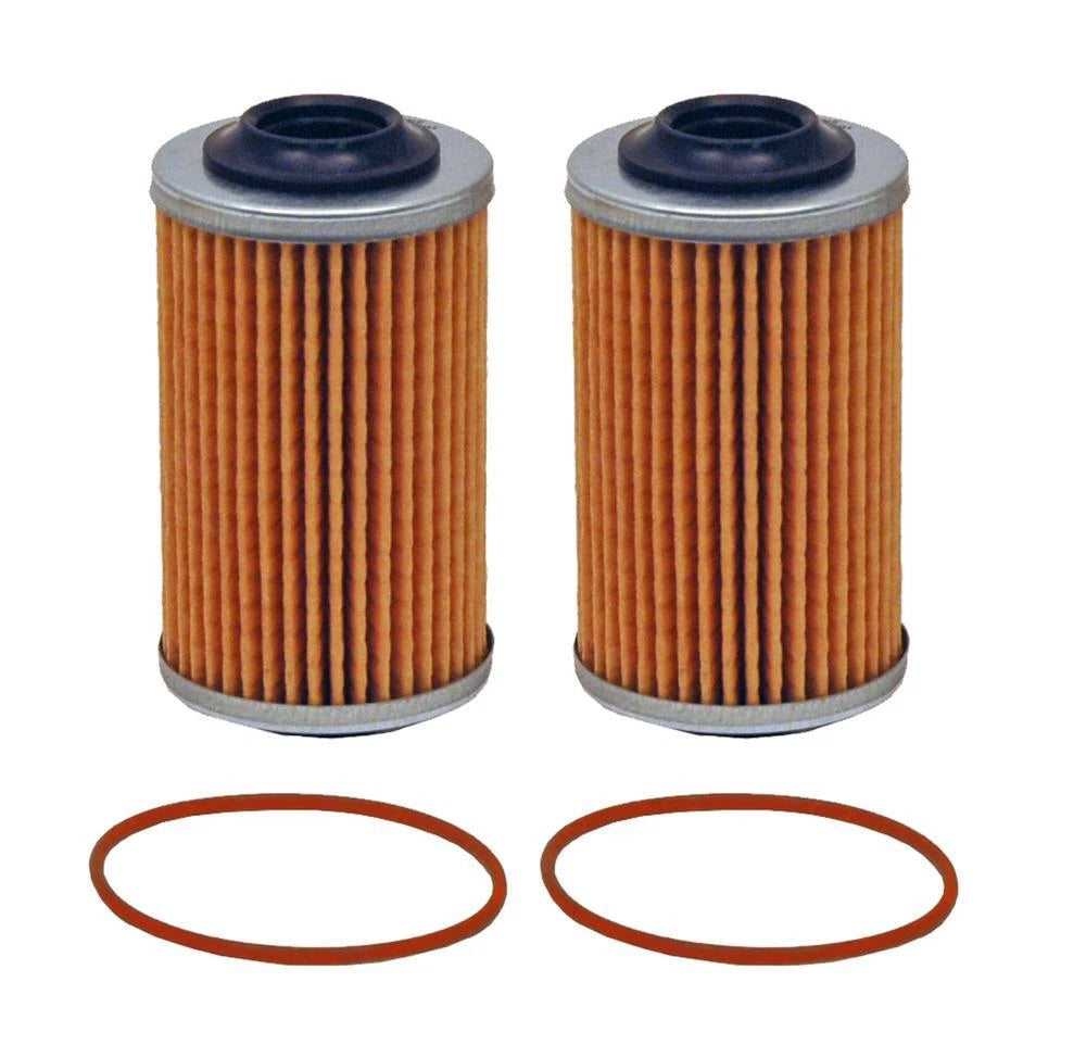 2X Wix Engine Motor Oil Filters for Cadillac Chevy GMC Pontiac Saab V6