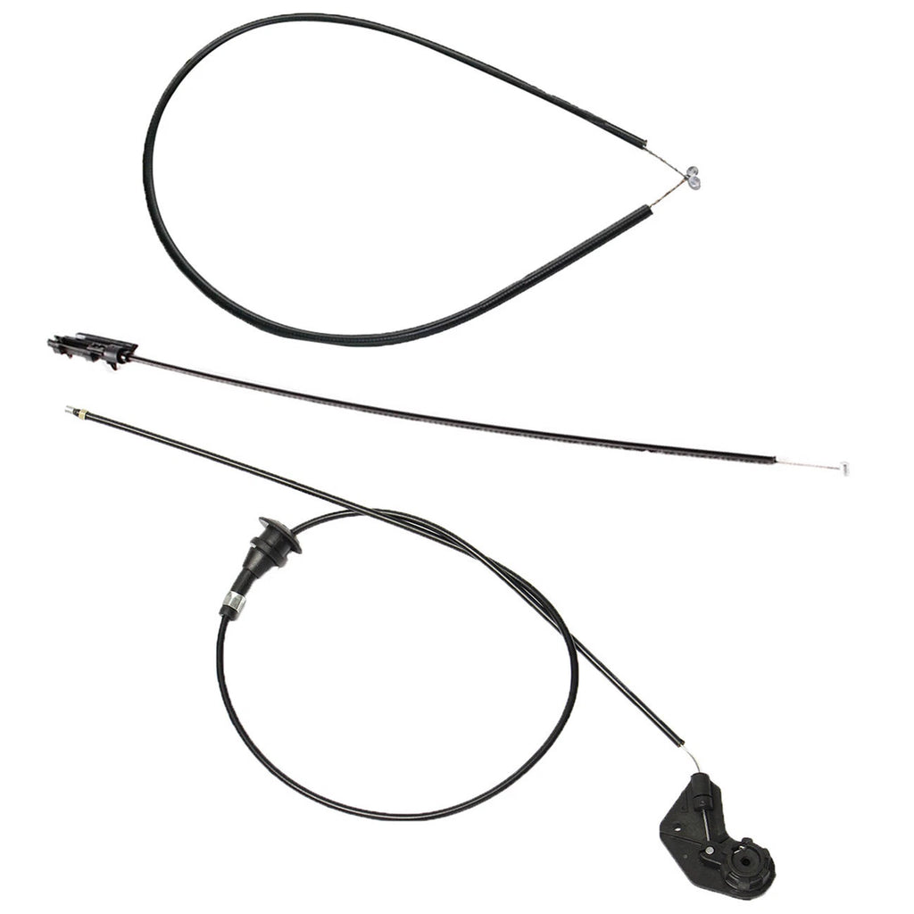 Set of 3 Engine Bowden Cables for BMW E39 525i 530i (1996-2003)