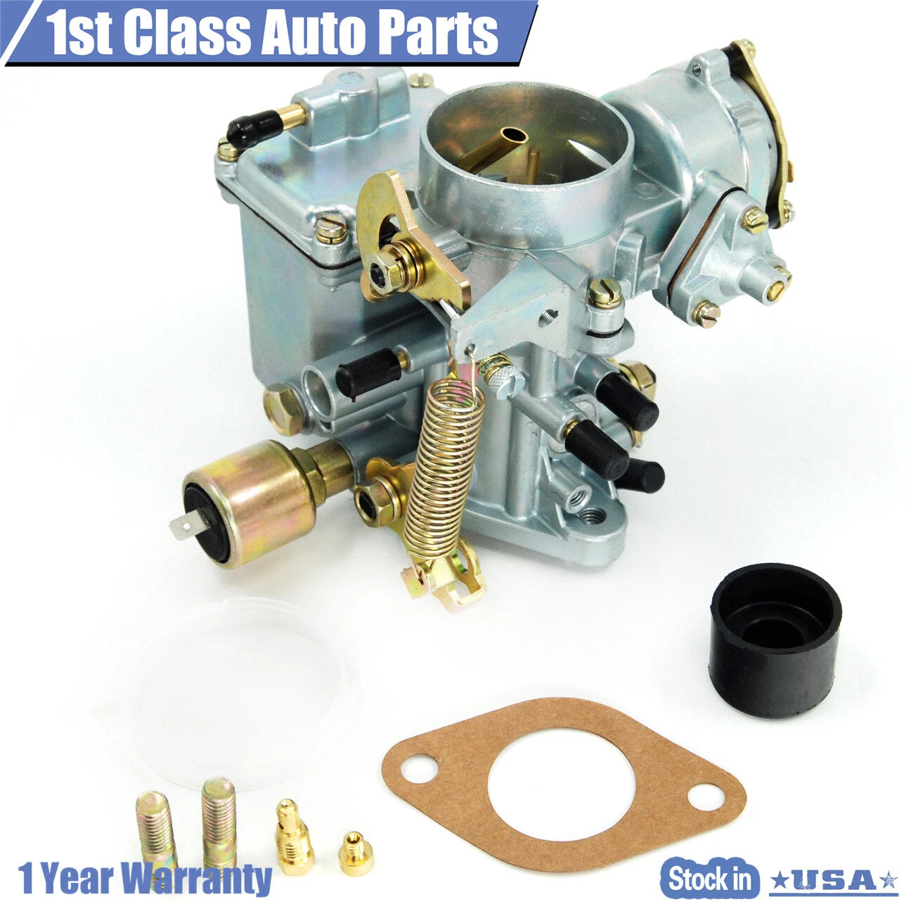 34 Pict-3 Carburetor with Electric Choke for VW Beetle (1967–1979)
