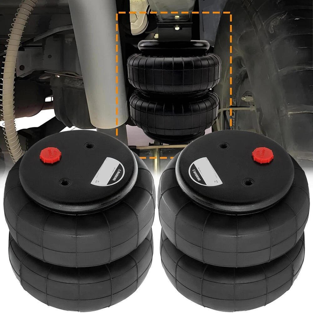 2X Air Ride Suspension Bags for Standard 2500 lb (Single Port)