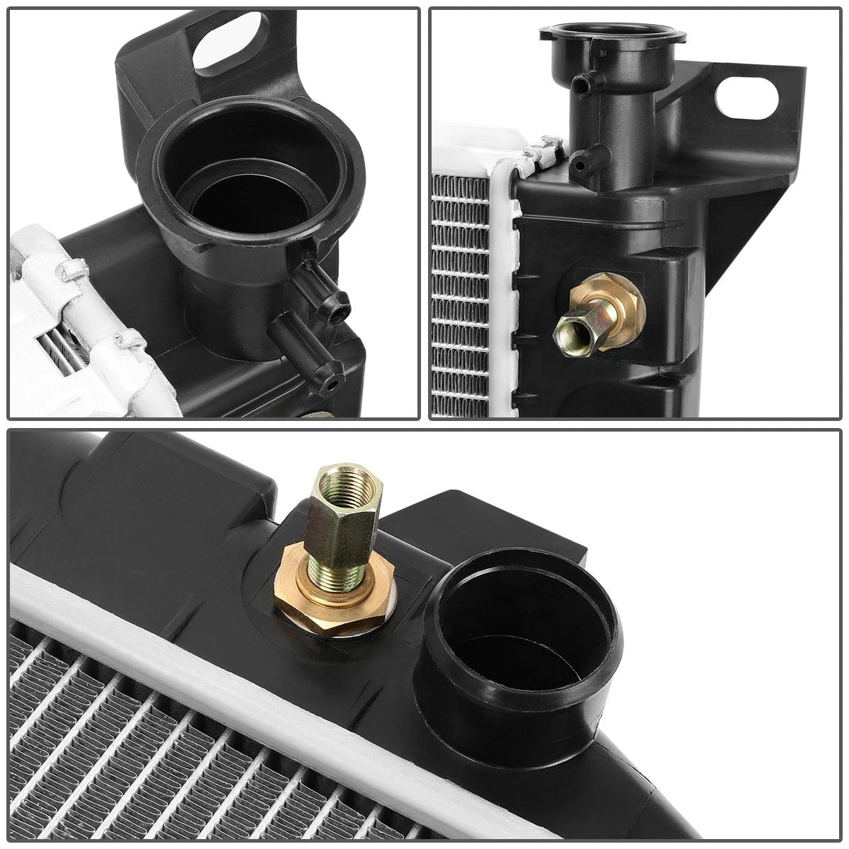 Aluminum Cooling Radiator for Ford F150/F250/F350 (1985–1996) DPI 1454