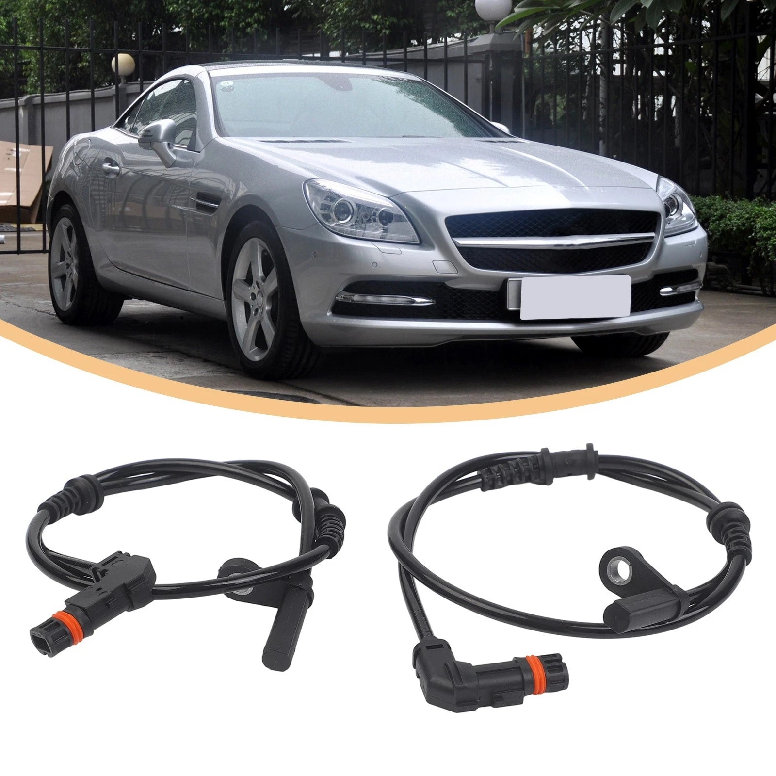 ABS Sensor for Mercedes SLK250 SLK350 SLC300 R172 (2011–2020) 1729056101