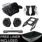 Trunk Rack Light Speakers Pad for Harley Touring (2014–2023)