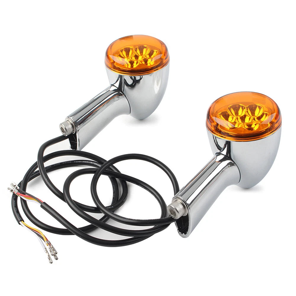 Pair Turn Signals Integrated Brake Light for Harley Sportster XL 883 1200 (1992–2022)