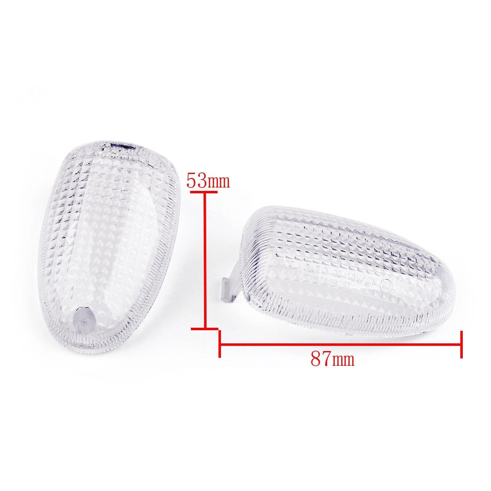 Front Turn Signal Light Lenses for BMW K1200RS R1150R R1150GS R1200C (1997–2004)