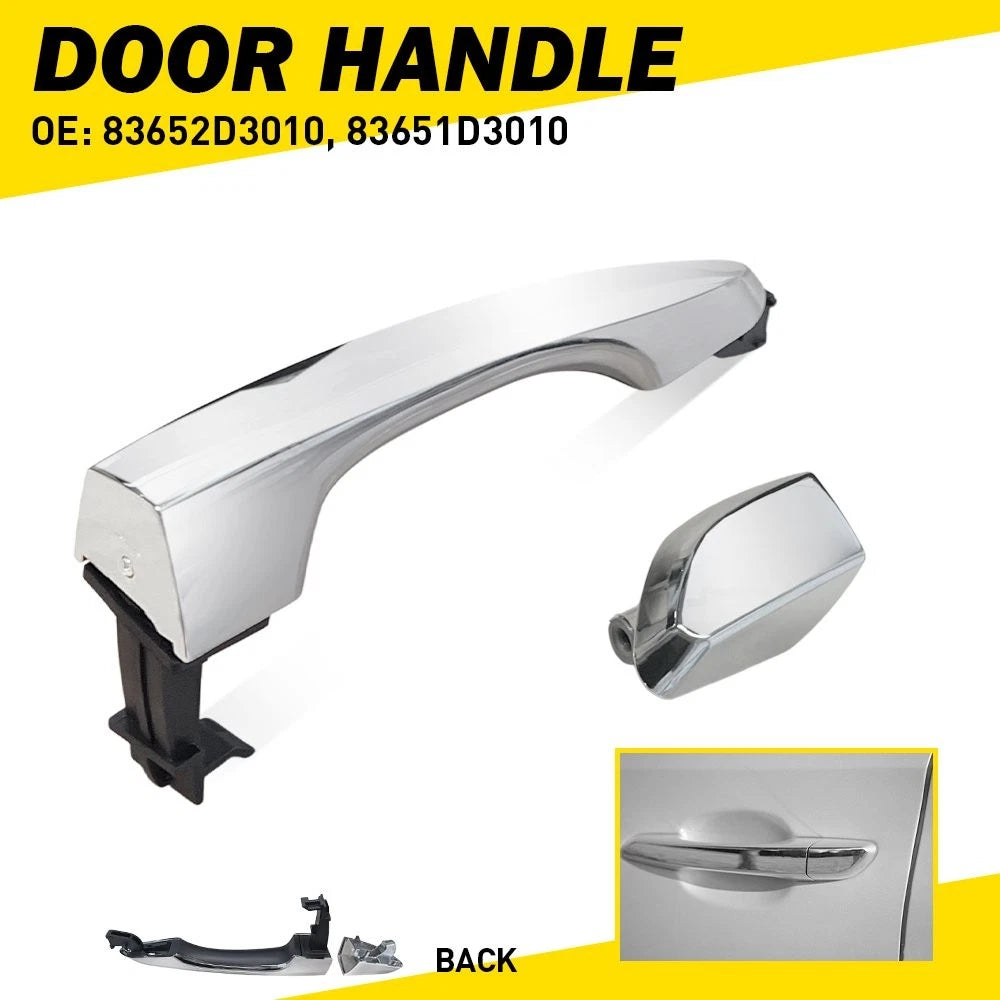 Rear Left Door Handle for Hyundai Tucson (2016–2021) 83652D3010 83651D3010