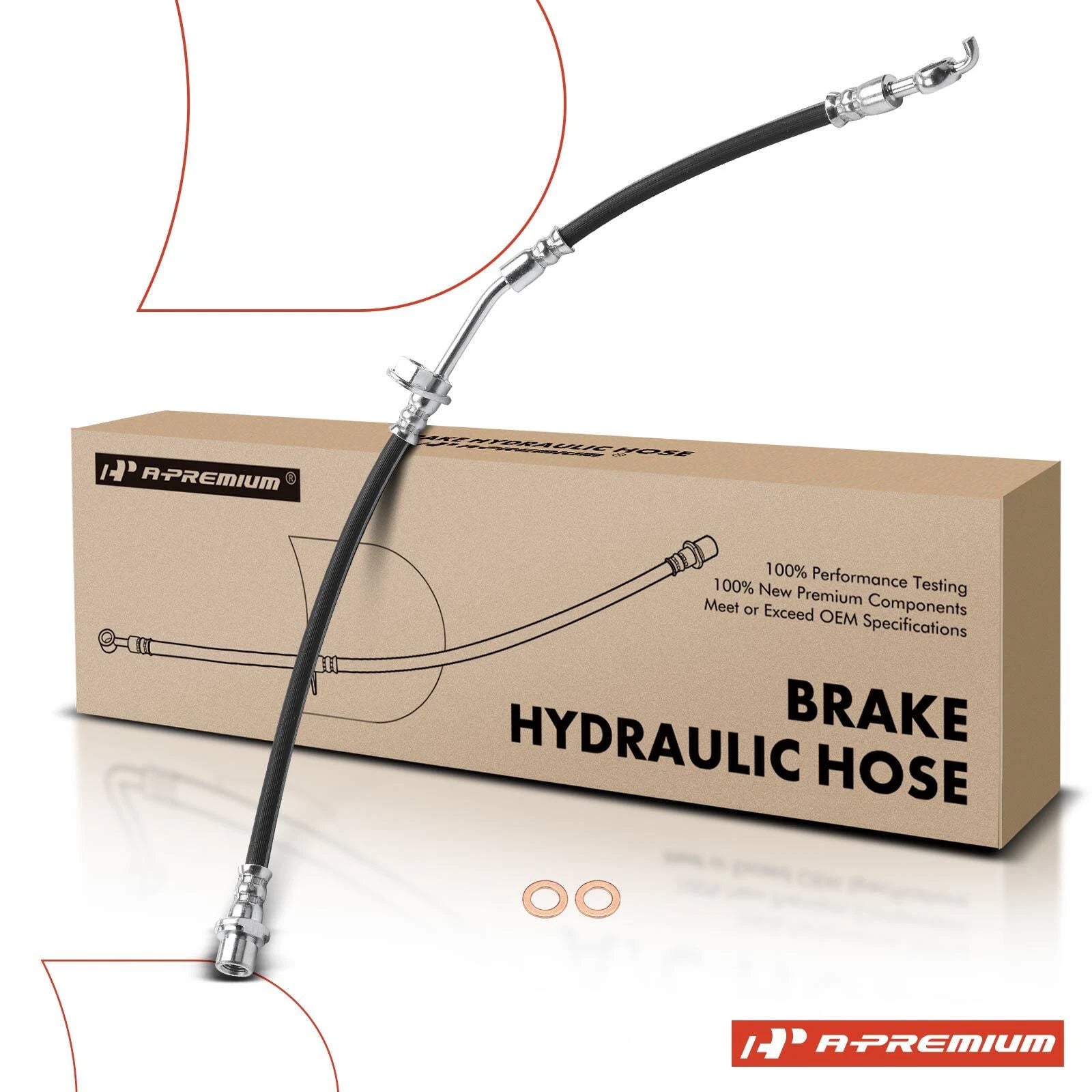 Front Right Brake Hydraulic Hose for Toyota Yaris (2006–2013)