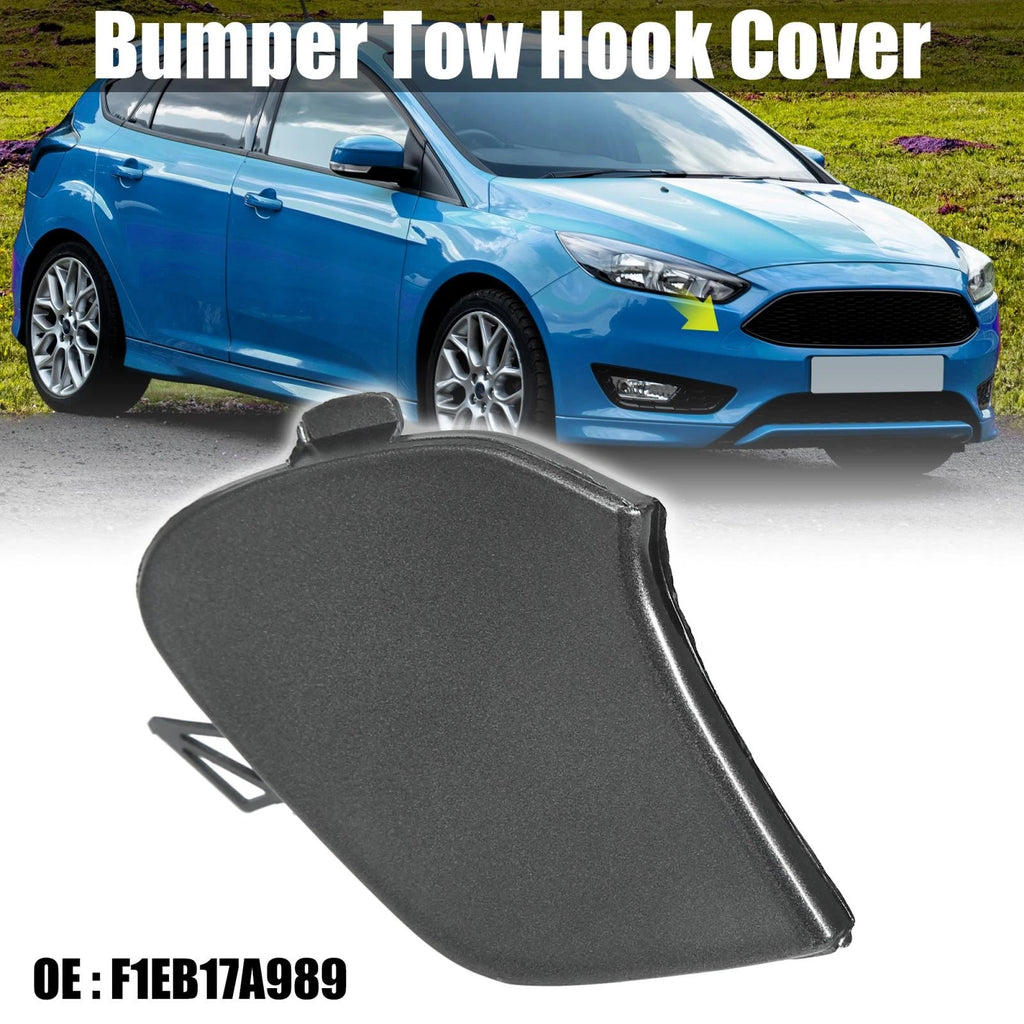 Front Bumper Tow Hook Eye Cover F1EB17A989 for Ford Focus MK3 (2014–2018)