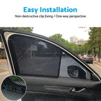 2X Front Magnetic Sun Shade for Holden Colorado (2012–2020)