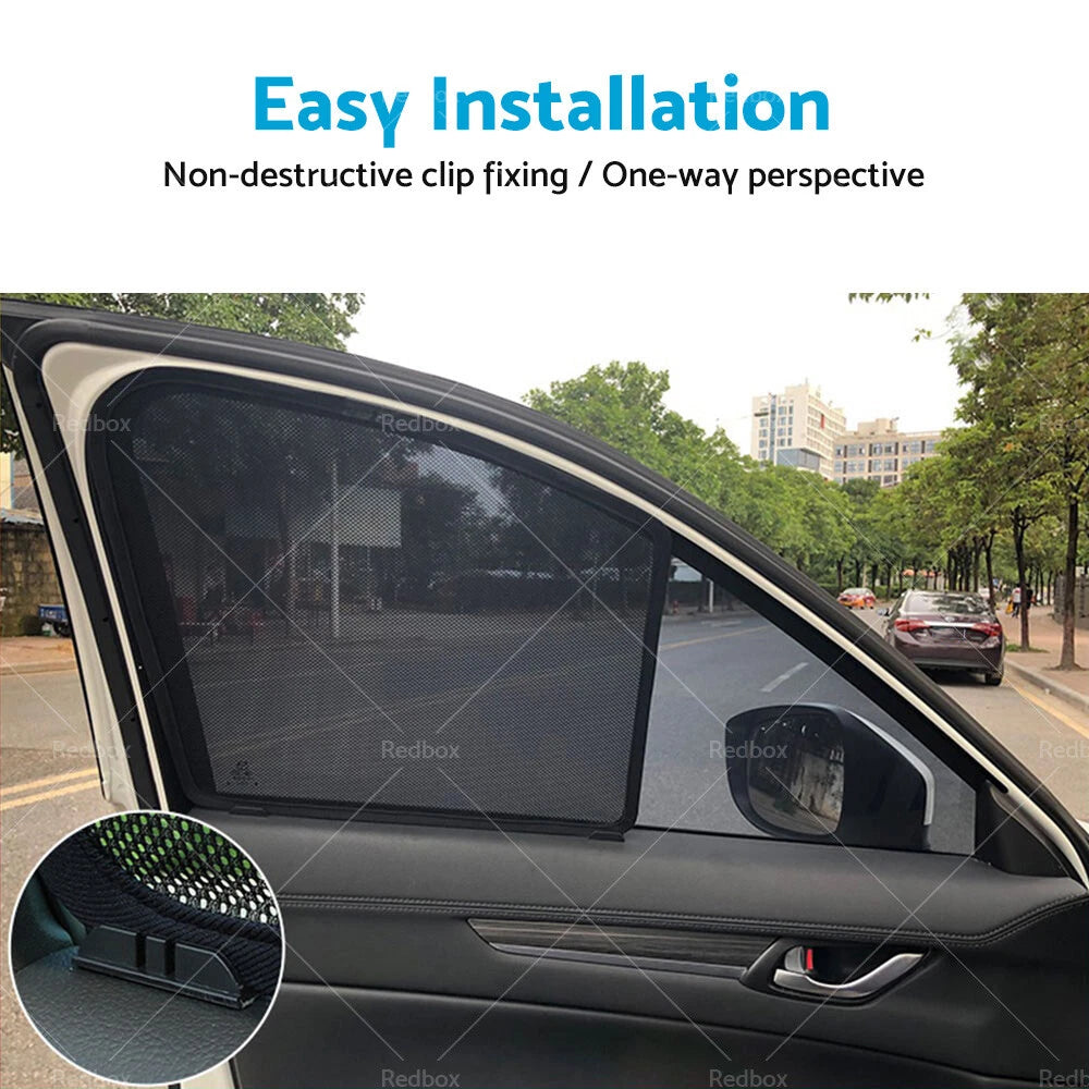 2X Front Magnetic Sun Shade for Holden Colorado (2012–2020)