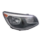 Replacement Passenger Side Halogen Non-Projection Headlight for Toyota (2014–2018)