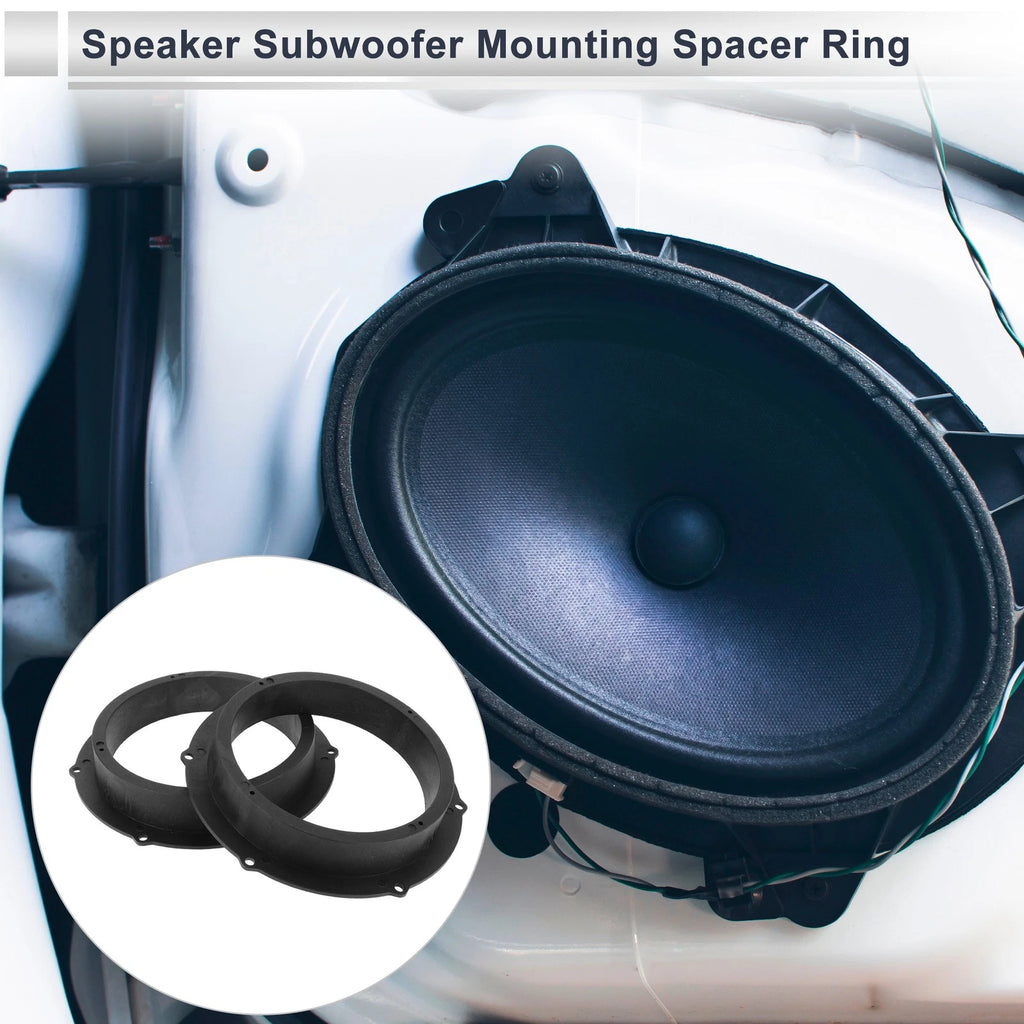 2X Speaker Spacer Ring for Audi A4 (2009) 6.5" Tweeter