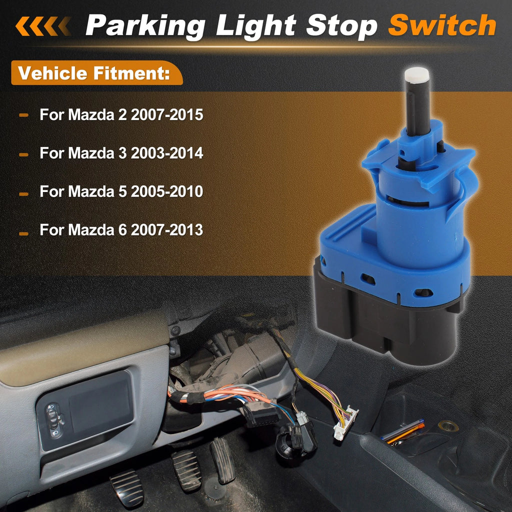 Brake Light Switch for Mazda 2 (2007–2015) BP4K66490A