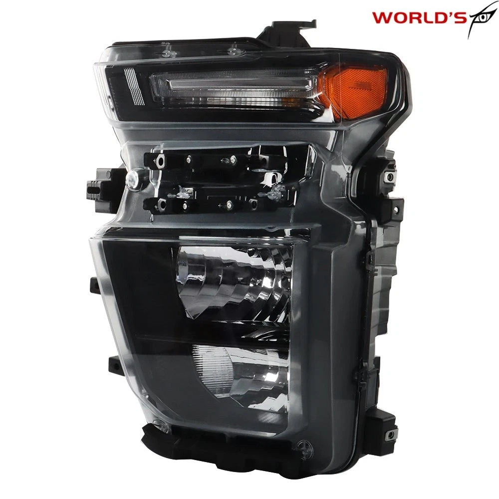 LH Headlight for Chevy Silverado 2500HD 3500HD (2020–2023) Halogen