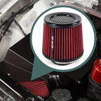 3" Cold Air Intake Cone Replacement Dry Air Filter for
