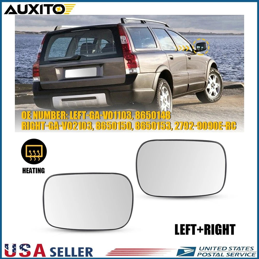 Heated Mirror Glass for Volvo XC70 XC90 (2003–2006) 1/2X