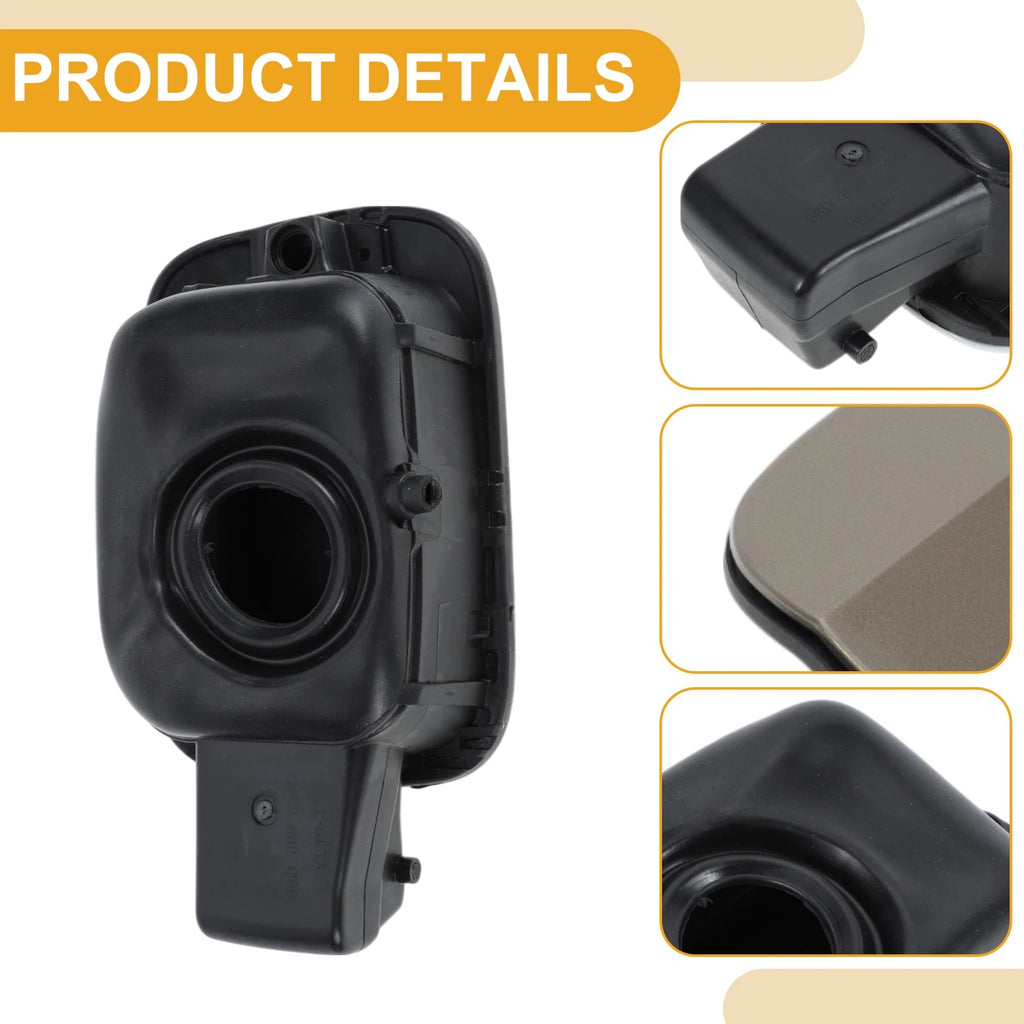 Fuel Tank Door Caps for Volkswagen Passat (2011–2018) Gold Tone