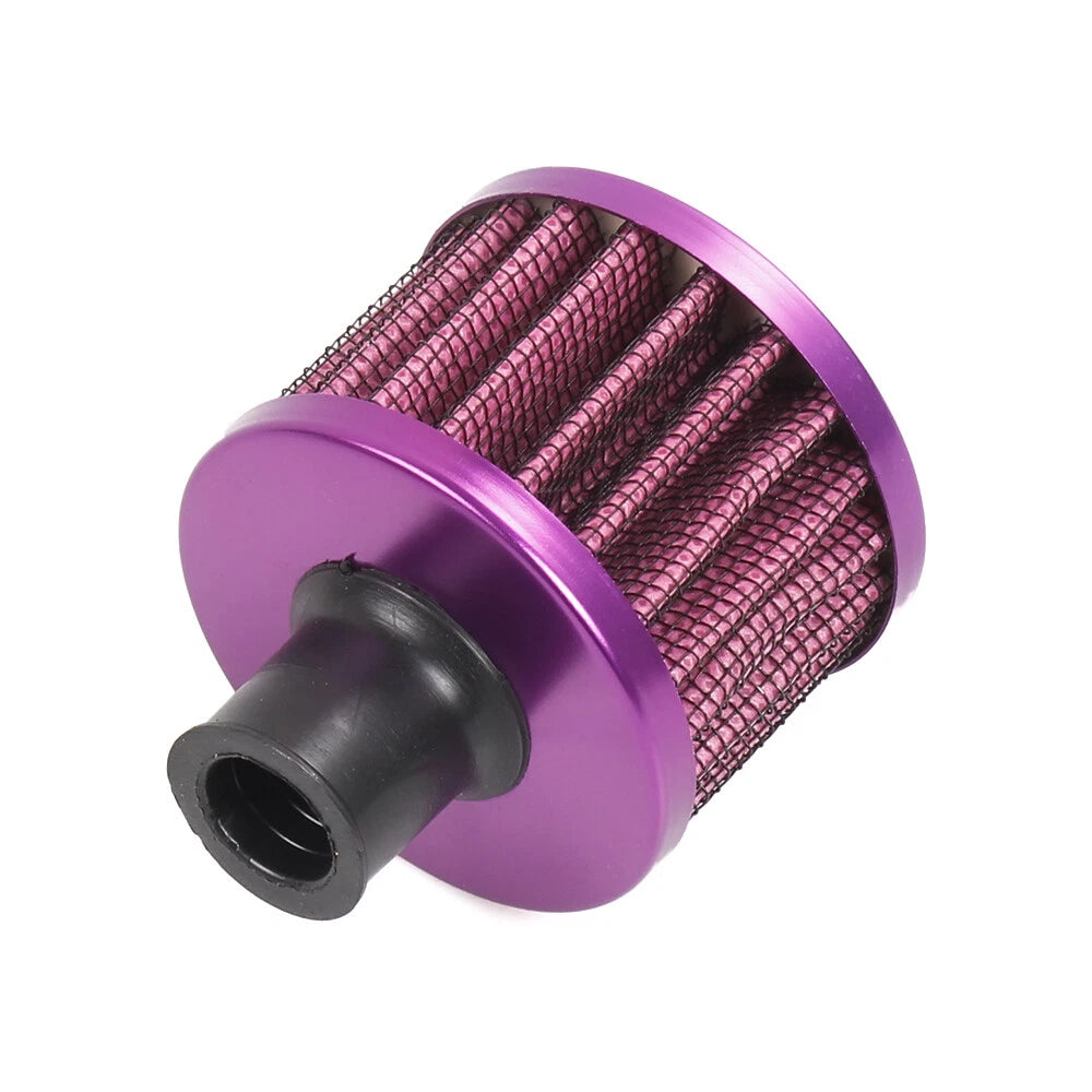Oil Catch Can Kit for Universal Breather (300ML) - Aluminum Purple