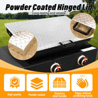 28" Aluminum Hinged Lid Griddle Cover for Blackstone Griddle