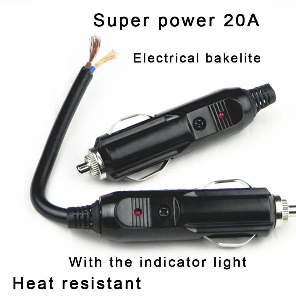 12V Compressor Power Plug Connector for Car Van Motor LED