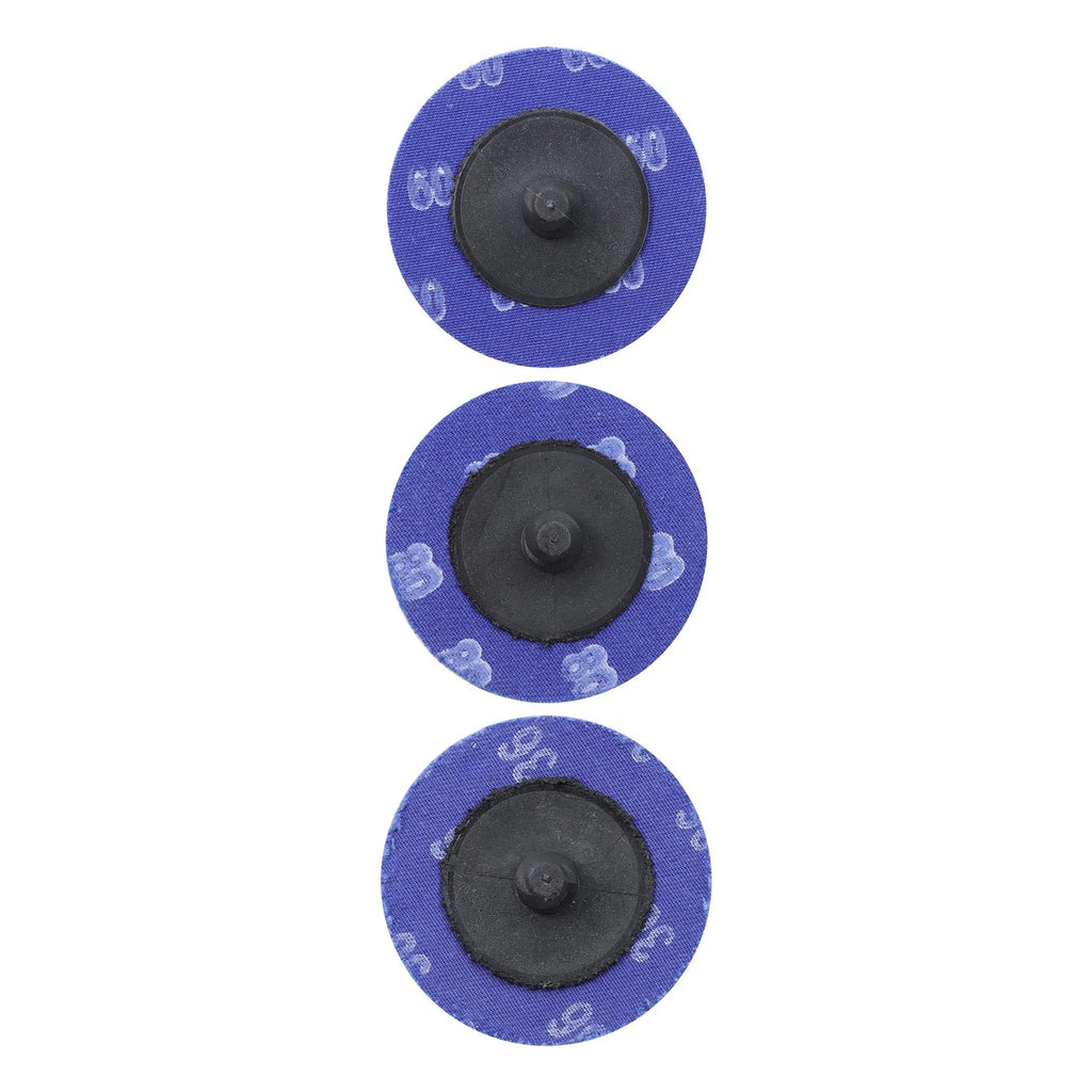 Zirconia Coated Sanding Discs Set of 3 (36/60/80 Grit)