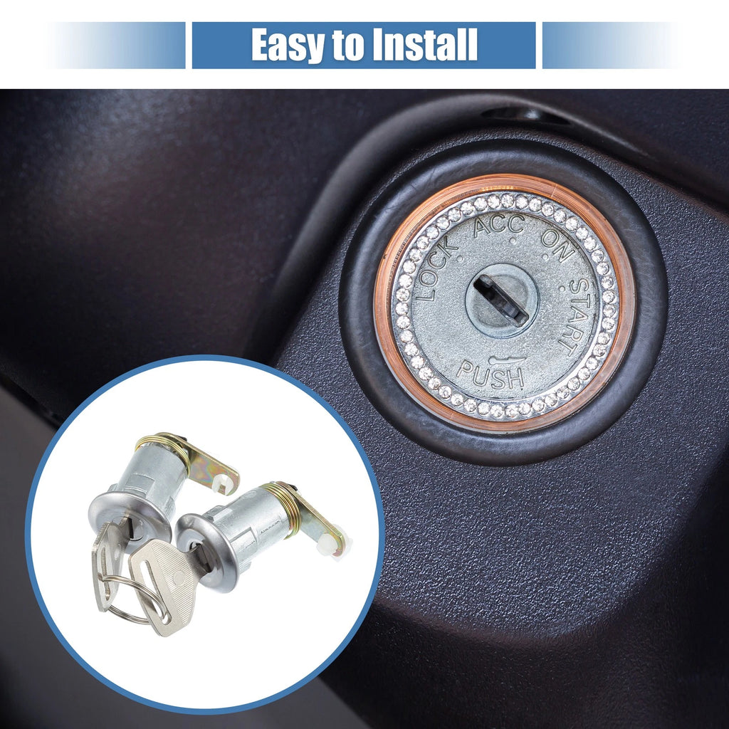 Set of 1 Ignition Switch Cylinder with Key for Toyota Land Cruiser (No. 6905119065)