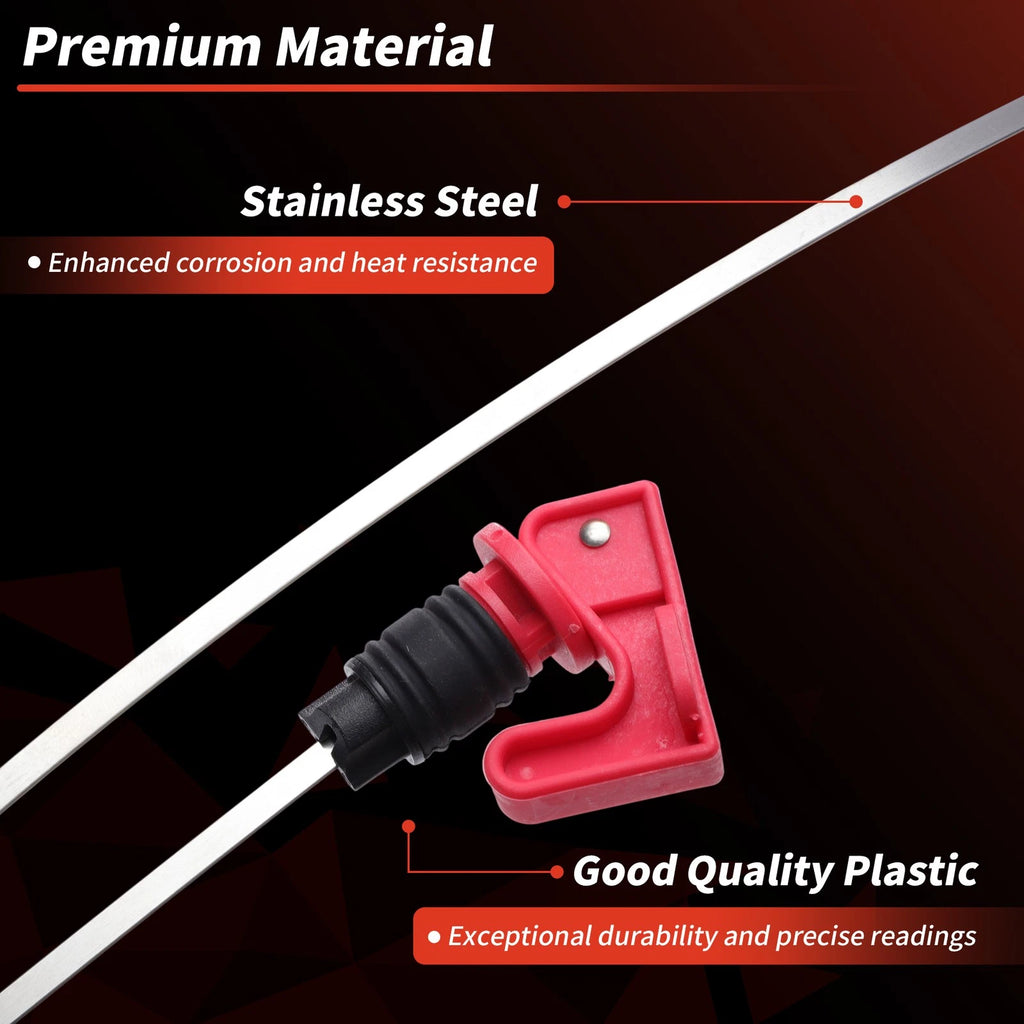 Oil Dipstick No. 917478 for Chevrolet Avalanche (2007–2008) Red