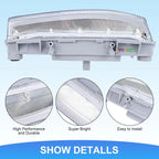 2X LED Fog Lamps for Mercedes Benz C Class W204 C250 C300 (2007–2015)