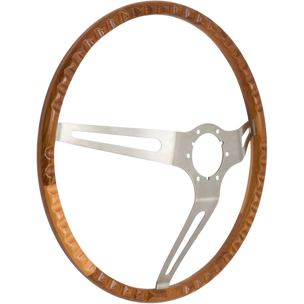 Steering Wheel Replacement for 1963–1967 Chevy Corvette with American Teak 16"