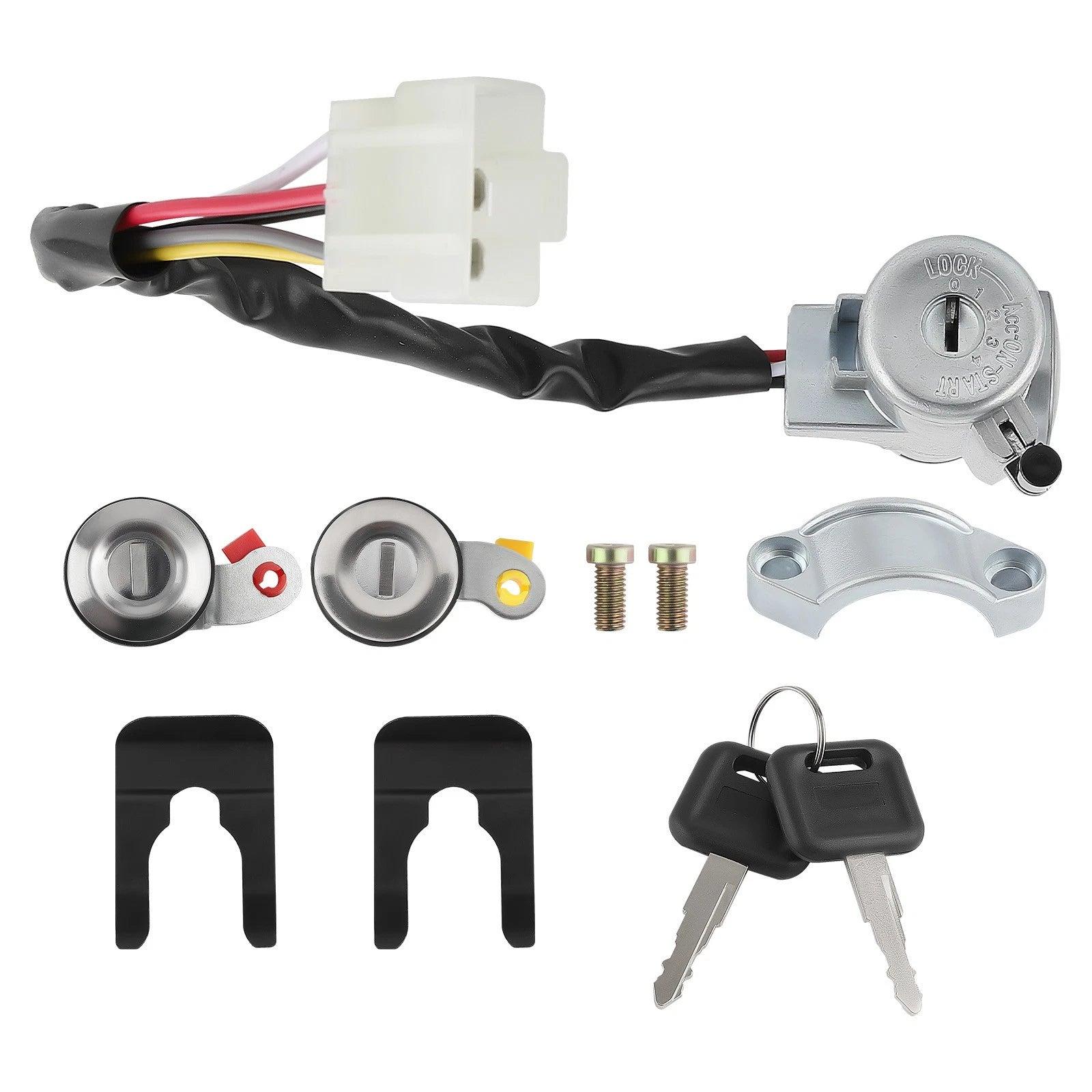 Ignition Assembly & Door Lock Cylinder for Nissan D21 Pathfinder (1986–1996)
