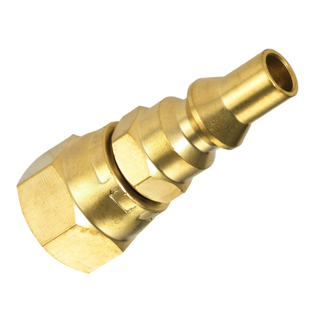 1/4" RV Propane Gas Quick Connect Adapter for Barbecue Grill