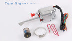 Turn Signal Switch with Flasher Chrome for Ford GM (Universal)