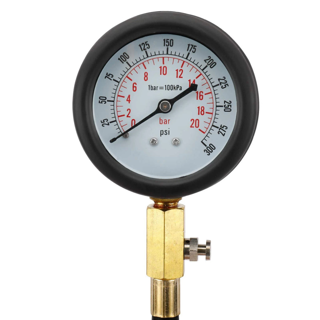 Compression Gauge Test Tool Set with 4 Hoses for Engine Cylinders