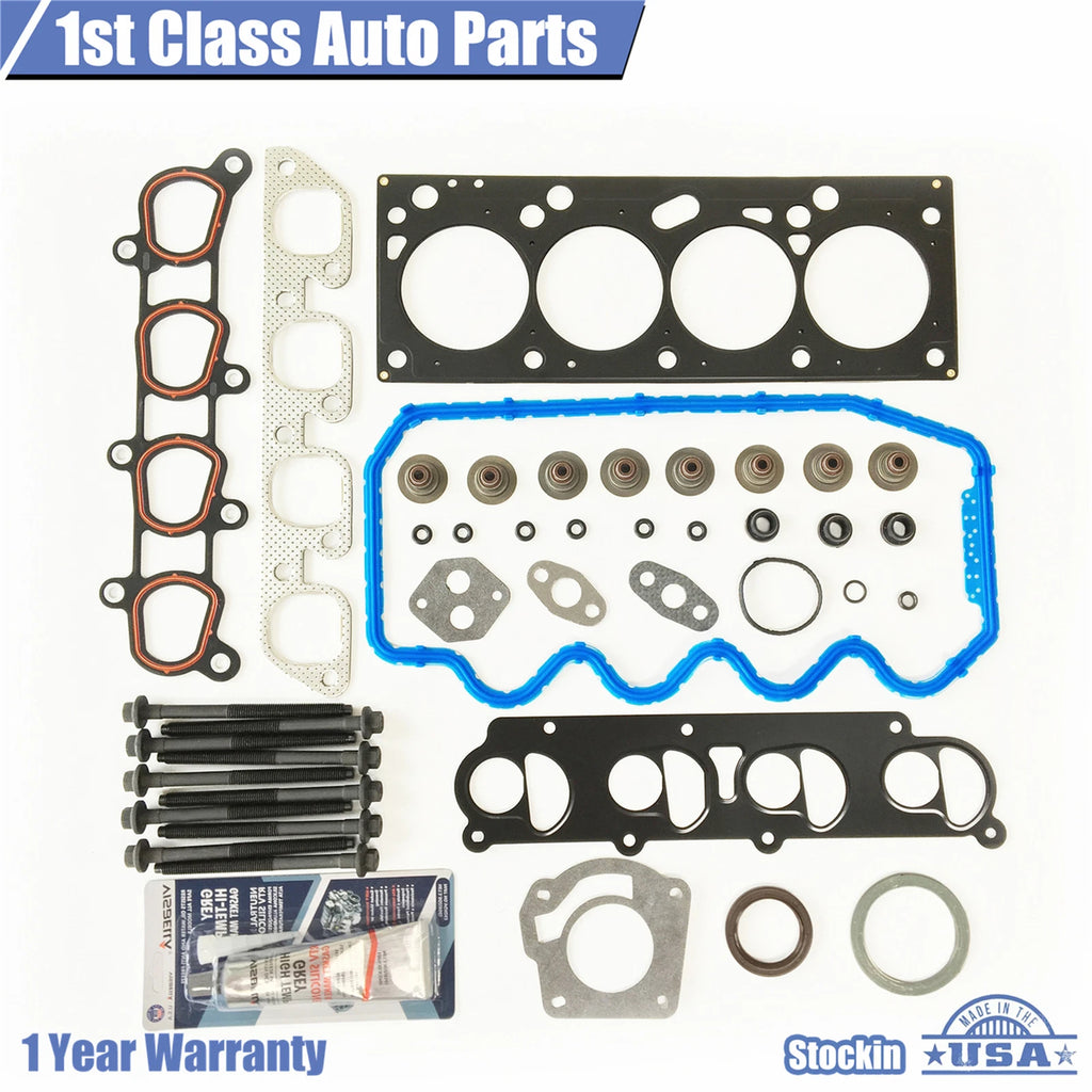 Cylinder Head Gasket Set with 10 Bolts for Ford Focus (2000–2011)