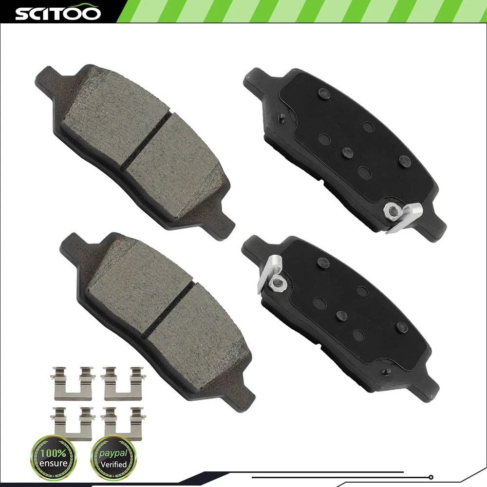 Rear Brake Ceramic Pads for Chevrolet Uplander Pontiac Montana Buick Terraza (2005–2008)
