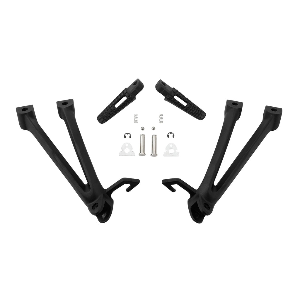 Passenger footrests footpegs bracket for Suzuki GSXR600 GSXR750 (2006–2007)