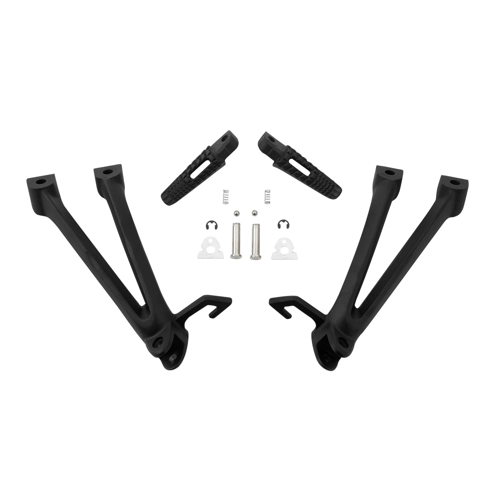 Passenger footrests footpegs bracket for Suzuki GSXR600 GSXR750 (2006–2007)